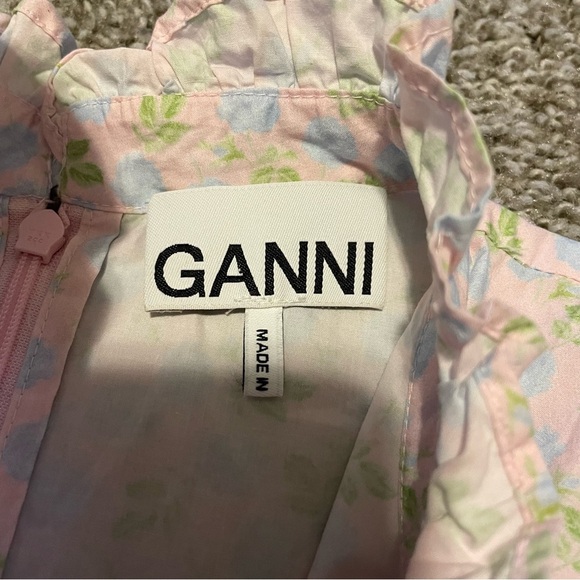 GANNI | Floral Ruffle Mini - Picture 6 of 11